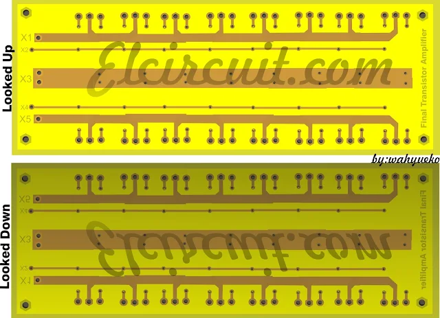 PCB Layout Booster amplifier ( Transistor Final )