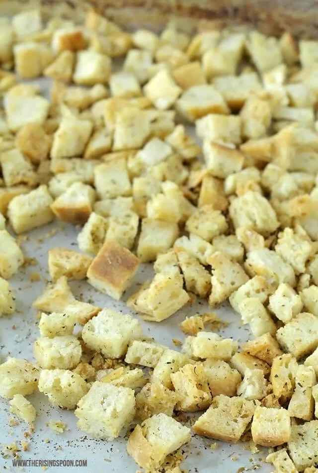 Thanksgiving Side Dish Recipe: Homemade Croutons for Stuffing & Dressing