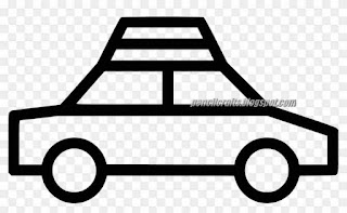 Simple Cartoon Car Drawing