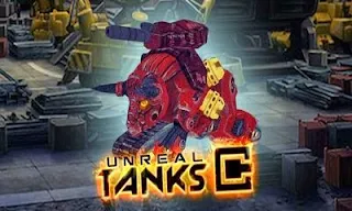 Screenshots of the Unreal Tanks for Android tablet, phone.