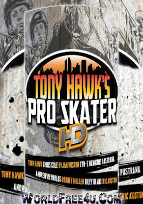 Cover Of Tony Hawks Pro Skater HD Full Latest Version PC Game Free Download Mediafire Links At worldfree4u.com