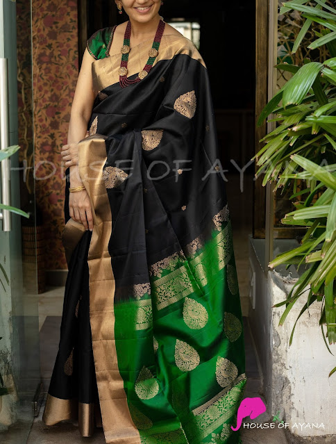 Kanchipuram Lightweight Borders Silk Sarees