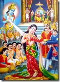 [Krishna saving Draupadi]