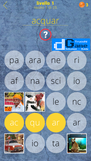 650 Parole soluzione livello 1 (1 - 25) | Parola e foto