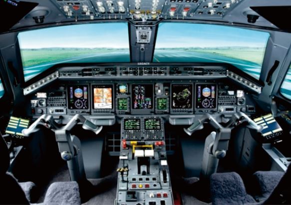 Embraer Legacy 650 cockpit