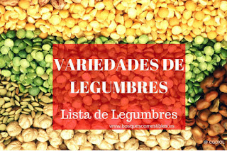 Lista de Legumbres