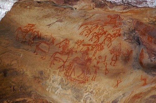 Bhimbetka Rock Paintings - Oldest Paintings Of India