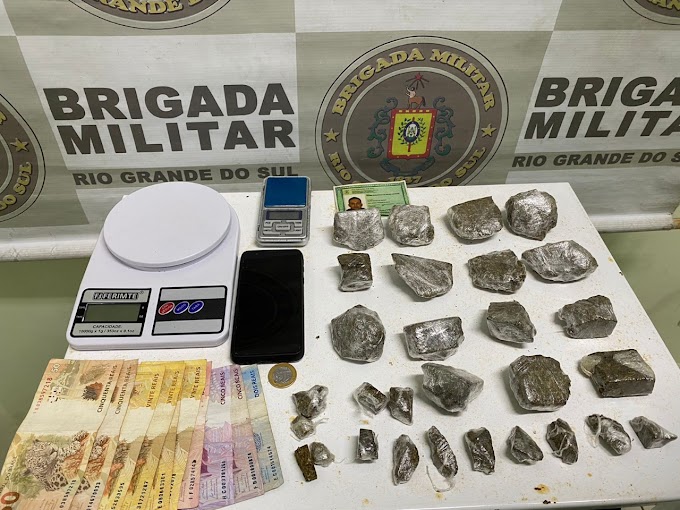 CACHOEIRINHA: Brigadianos do 26° BPM realizam prisão por tráfico de drogas no bairro Granja Esperança
