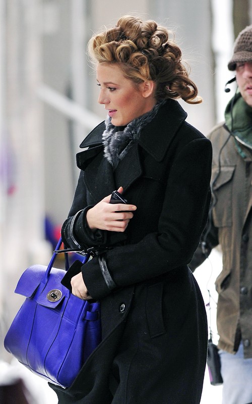 blake lively 2011 style. Blake Lively in curls on the