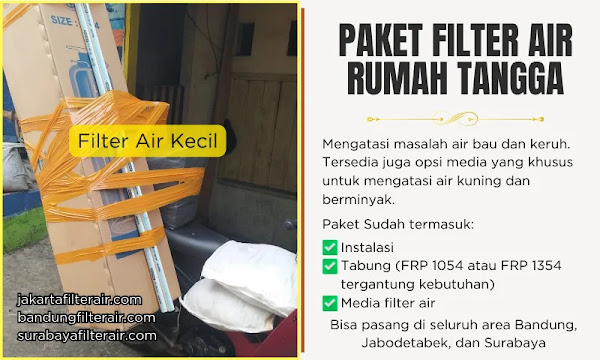 Ady Water Bisa Pasang Filter Air Bau Besi dan Berminyak di Semarang