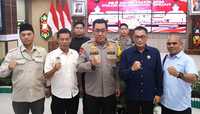 Penghujung Tahun 2024 Kapolda Kalteng Rilis Capaian Kinerja Yang Gemilang
