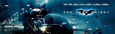 The Dark Knight - Batman on Batpod Theatrical Banner