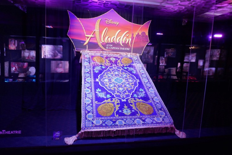 Magic carpet prop Aladdin