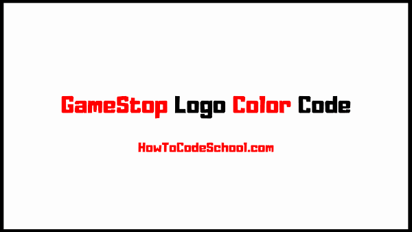 GameStop Logo Color Code