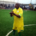 PHOTOS: Novelty Match In Honor Of Obasanjo At 78