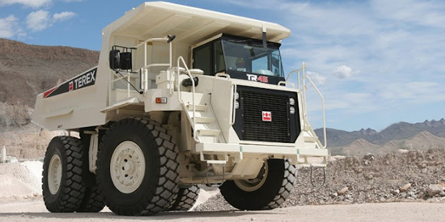 articulated dump truck Terex TR45