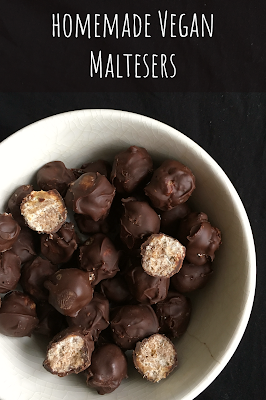 Homemade Vegan Maltesers