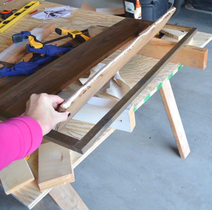 Gluing boards together