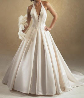 Halter Wedding Gown