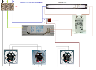 CRUZAMIENTO PARA TUBO FLURESCENTE
