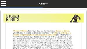 Game Choice Robots Apk