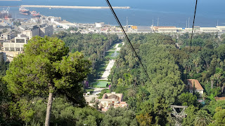 All visible from the top of the cable car