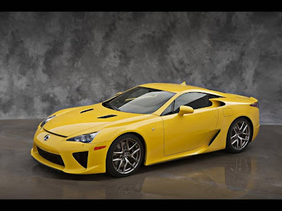 2012 Lexus LFA Standard Resolution Wallpaper 4