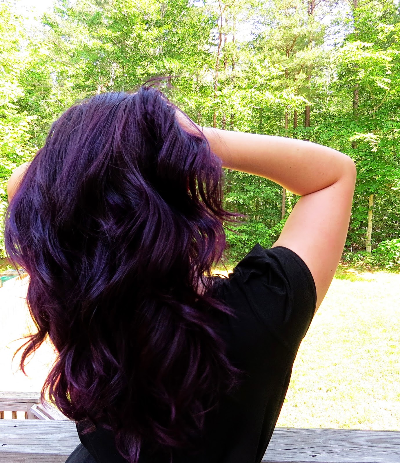 The Eagals Nest: How To Dye Your Hair Purple