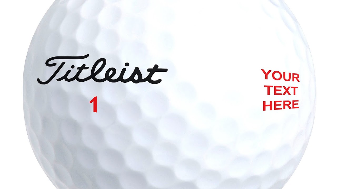 Nike Personalized Golf Balls