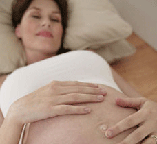 Pregnant Woman's Activities During Sleep
