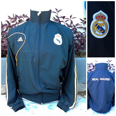 JOEY SPORT: JAKET REAL MADRID - JAKET REAL MADRID BAHAN 