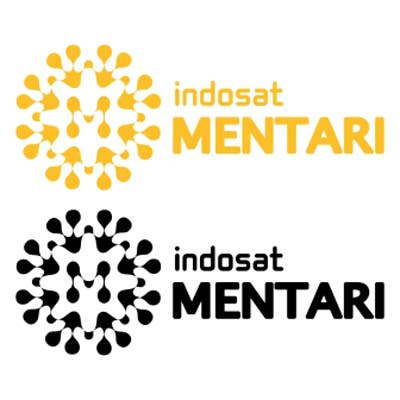 Logo Mentari Baru Vector Indosat