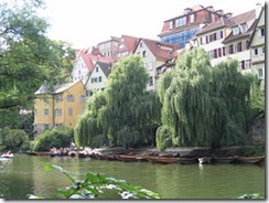 TUBINGEN ALONG THE NECKAR
