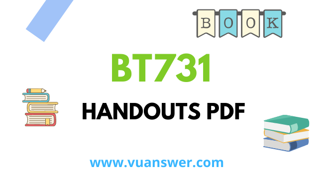 BT731 Handouts PDF