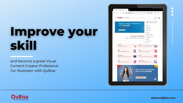 Belajar online di QuBisa