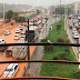 Chuva danifica contenção de obras do metrô e Paralela fica alagada