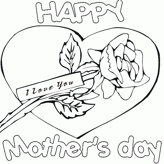 white drawings children s drawings coloring designs for mother s day  title=