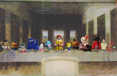 the last supper parody