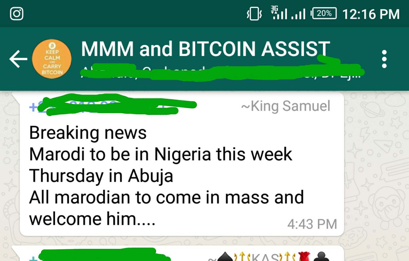Bitcoin Nigeria Whatsapp Group - 