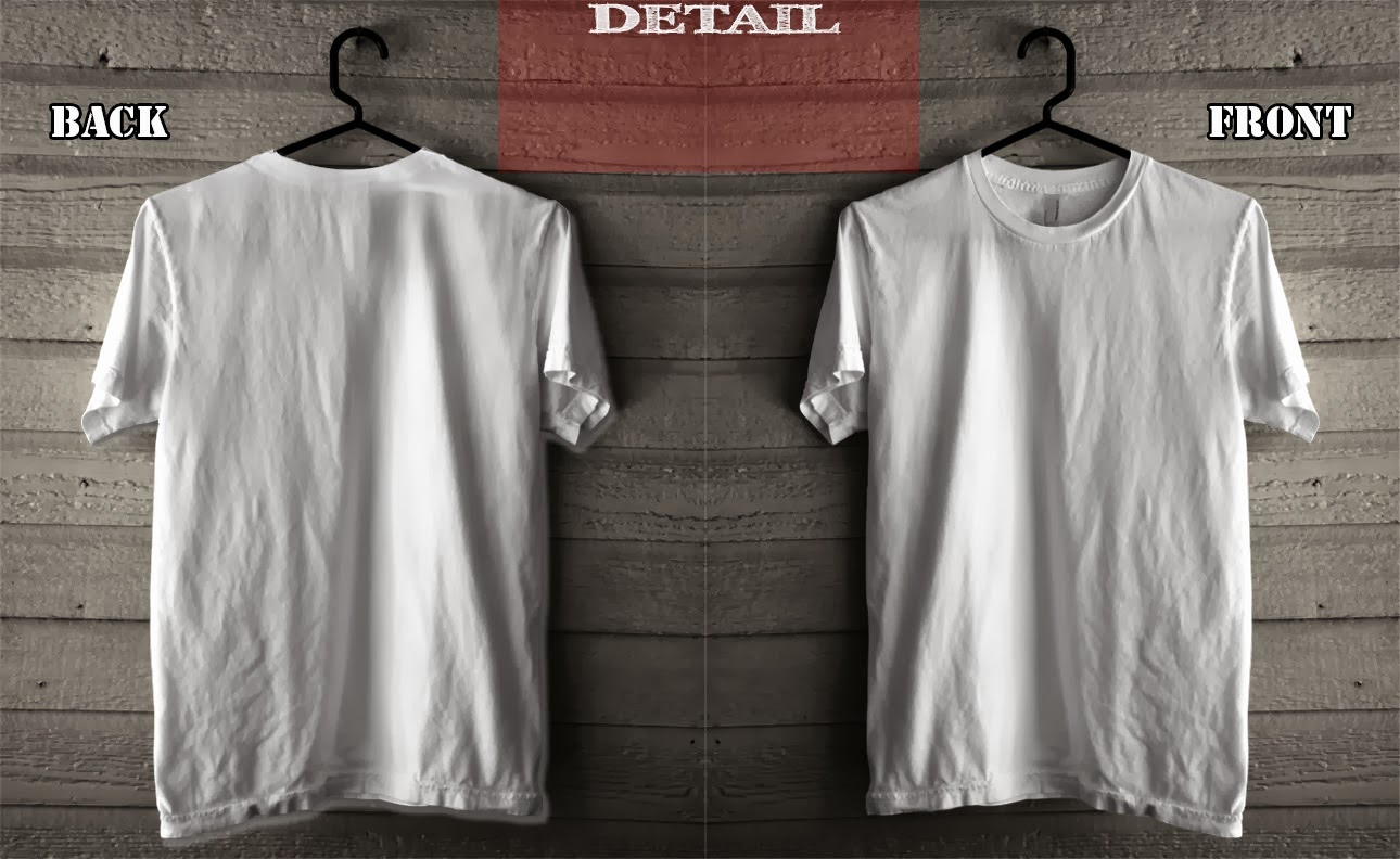 Download KeepsIND: Free Mock Up T-Shirt Front - Back ( Depan Belakang )