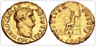 roman gold coin