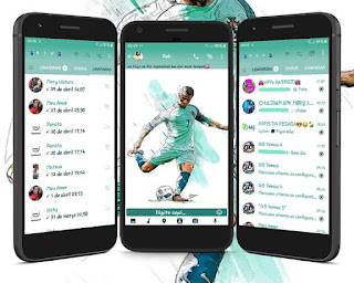 Cristiano Ronaldo Theme For GBWhatsApp By Renata