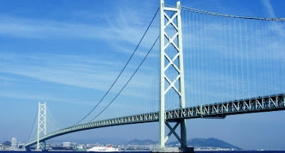  Jembatan yang menghubungkan dua pulau besar di Jepang Akashi-Kaikyo, Jembatan Terpanjang di Dunia!