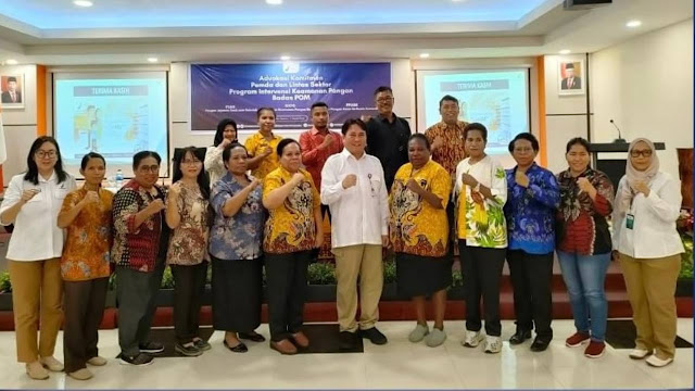 BBPOM Jayapura Advokasi Dukung Program Prioritas Nasional GKPD, PPABK, PJAS di Keerom