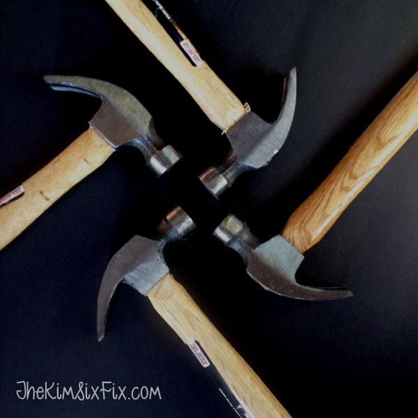 Dollar store hammers