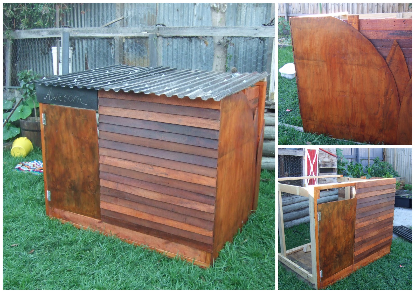 Funkbunny: Re-building the chicken coop #3, day 1