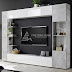 White Gloss Large TV Unit