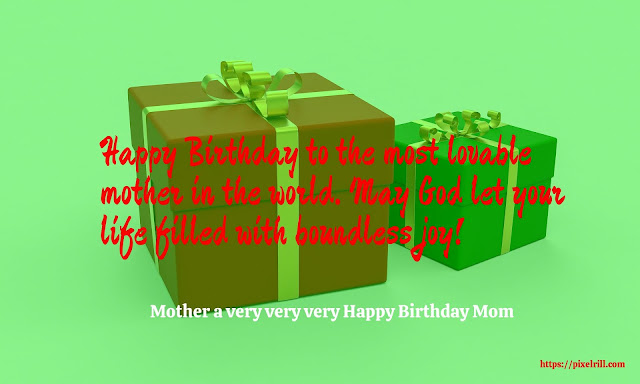 Happy Birthday Greeting card For Mother