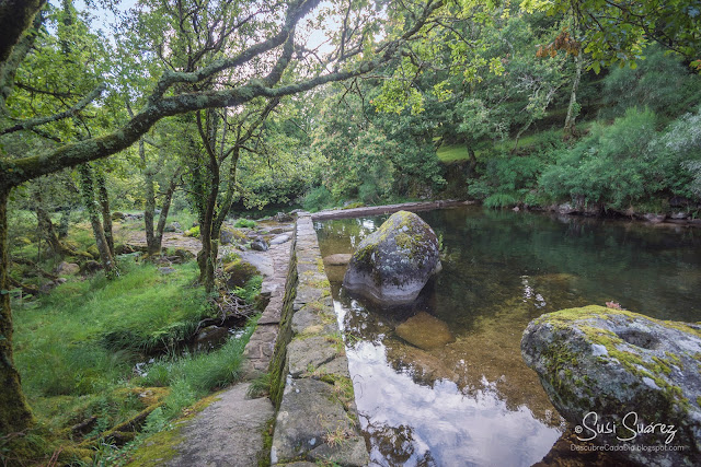 Ponte Grande y piscina fluvial de A Airoa