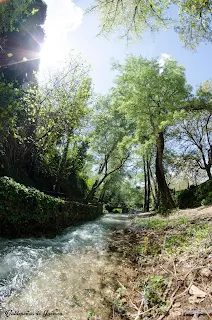 Rio Vadillo a lo largo del Paraje de Las Chorreras